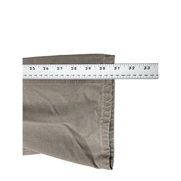 Carhartt Mens Dungaree Pants/Workwear 35x32 Khaki color-flawed - Picture 6 of 9